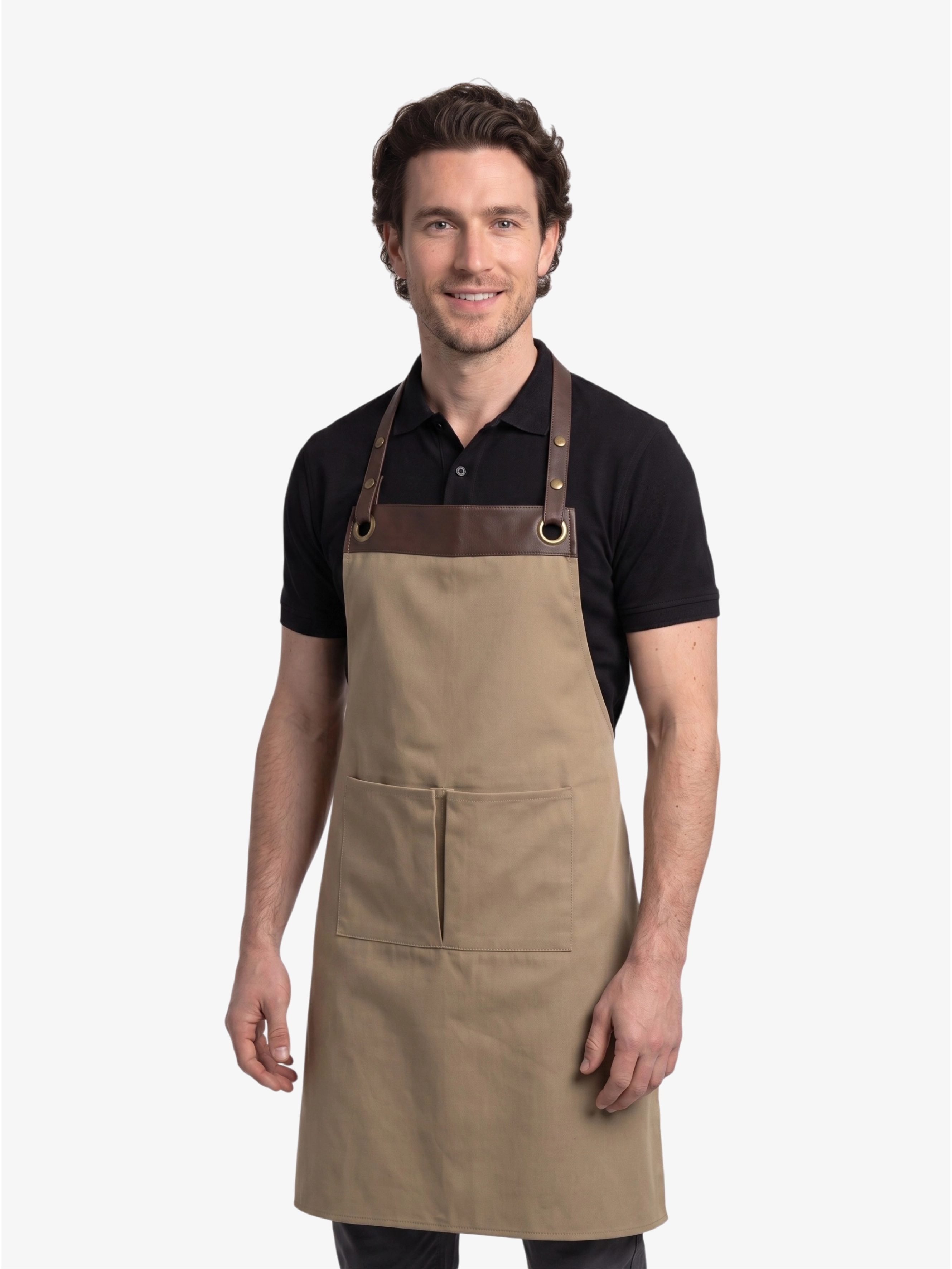 Espresso Bib Apron
