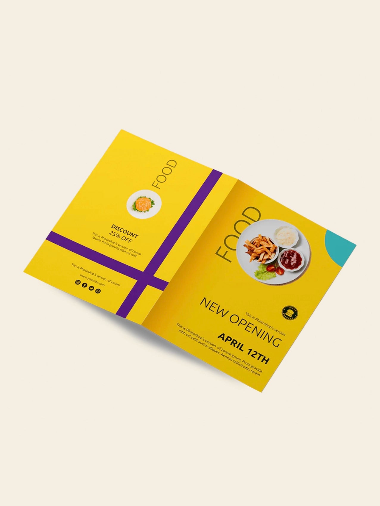 Half Fold Flyers & Leaflets