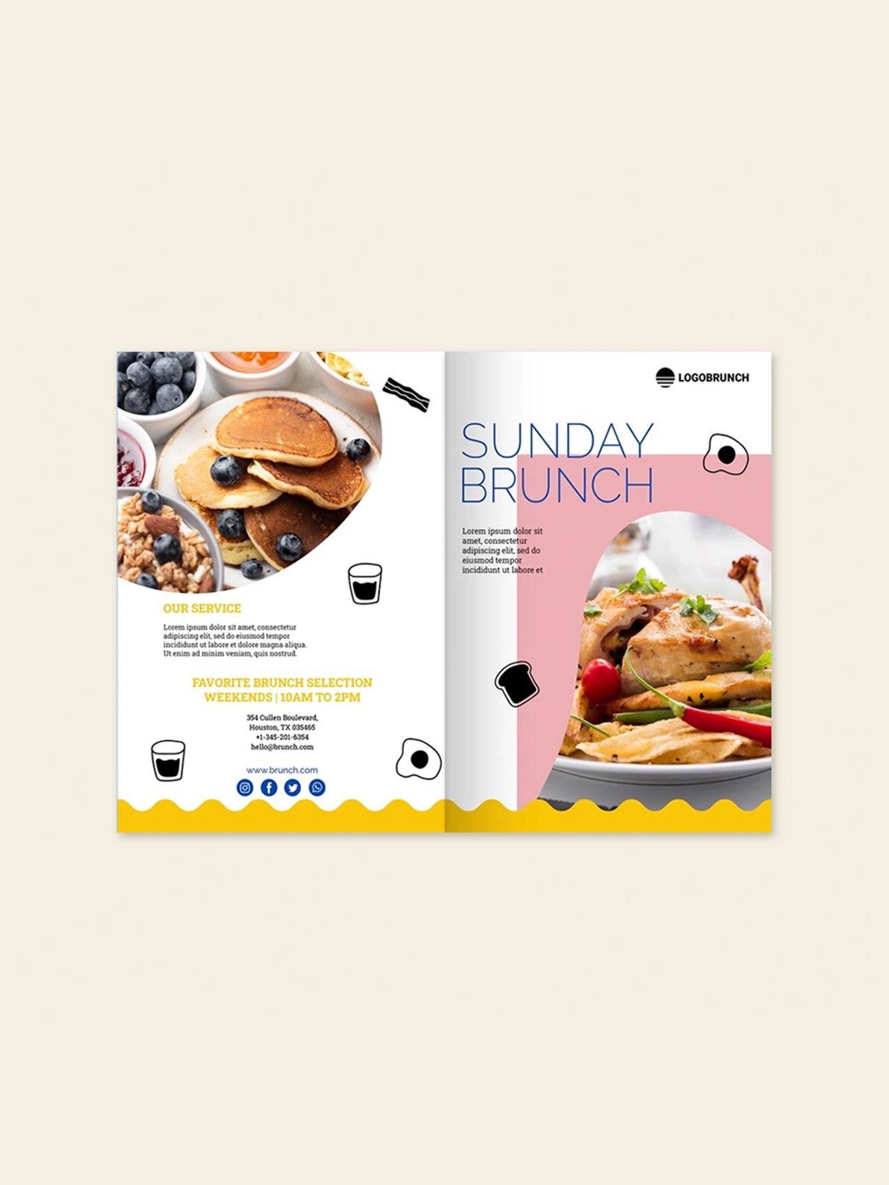 Half Fold Flyers & Leaflets