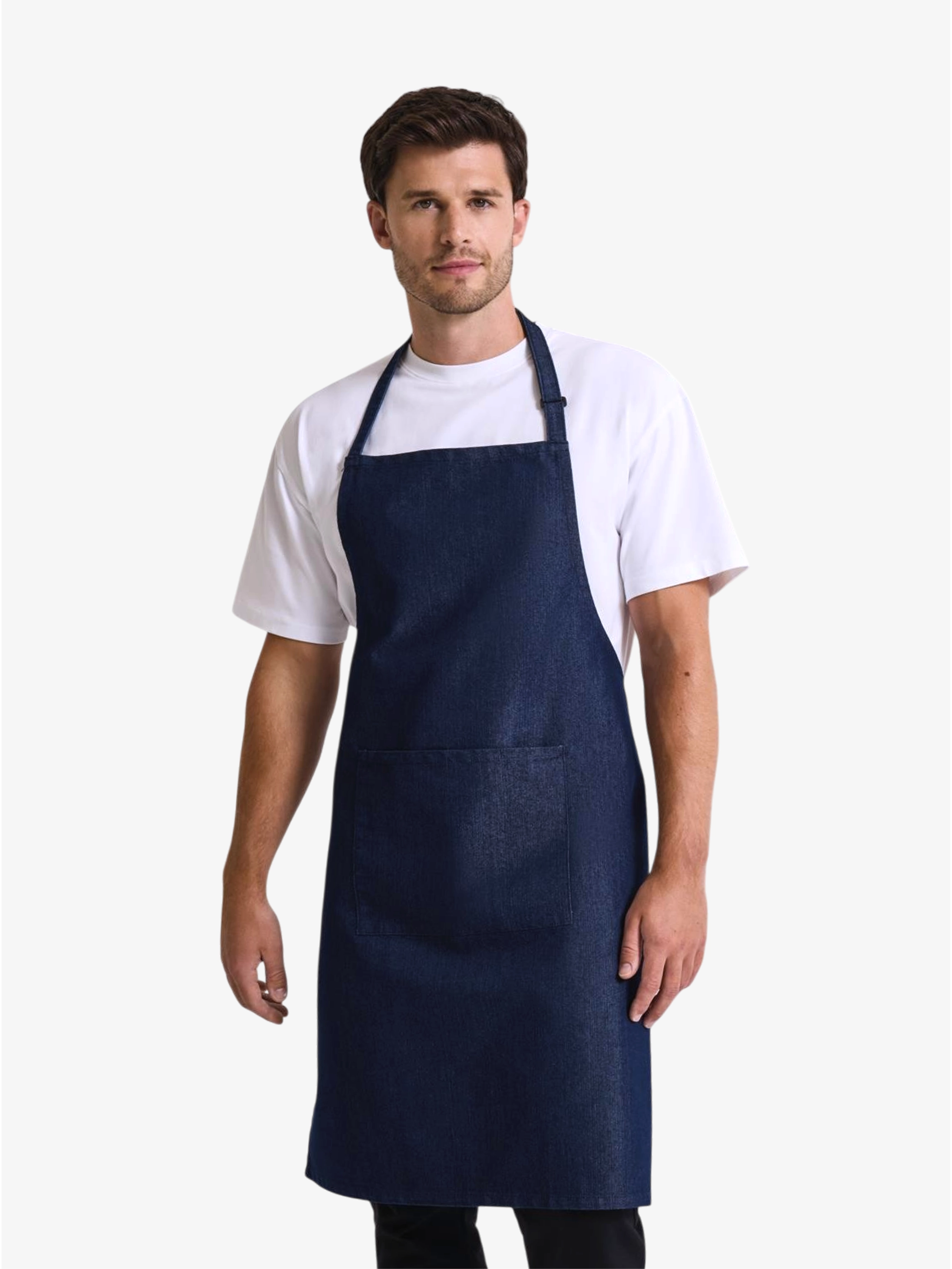 Bib Apron With Pocket