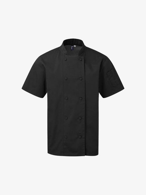 Chefs Coolchecker Short Sleeve Jacket