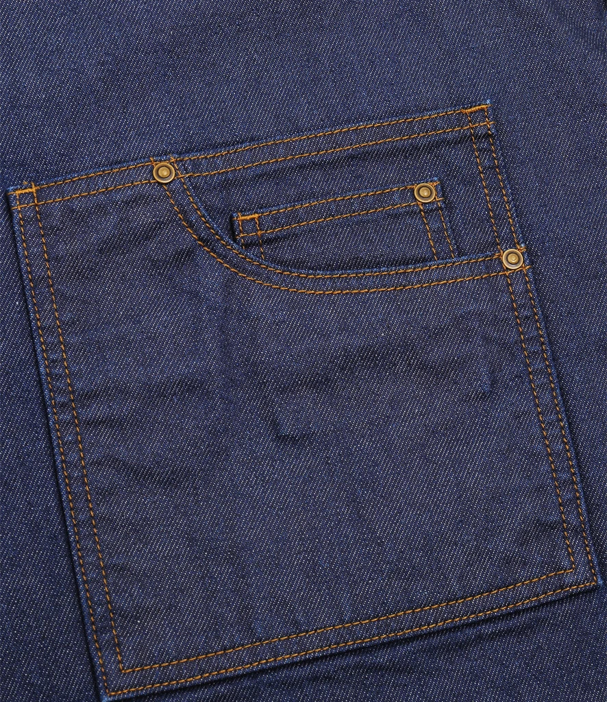 Classic Denim Barber Apron