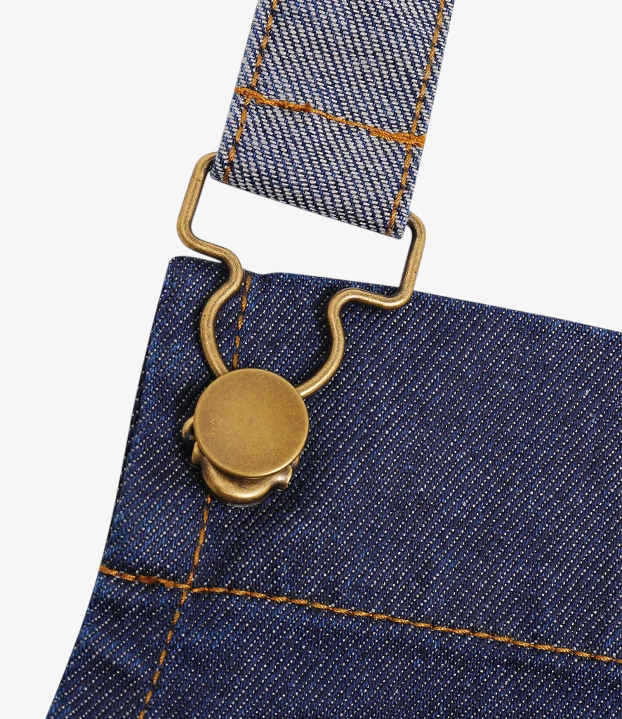 Classic Denim Barber Apron