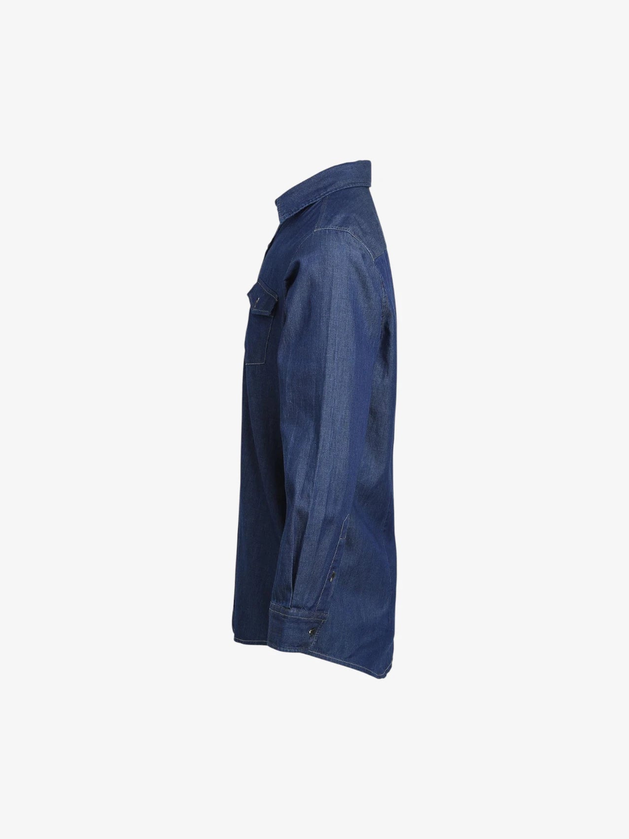 Denim Barber Shirt