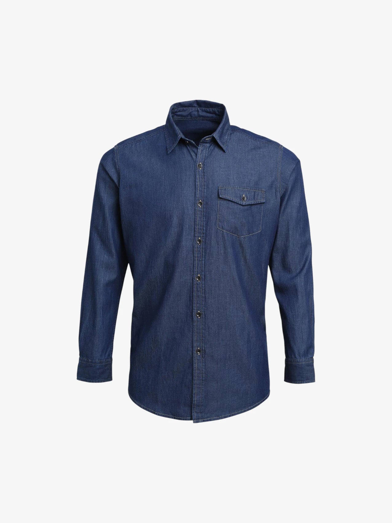 Denim Barber Shirt