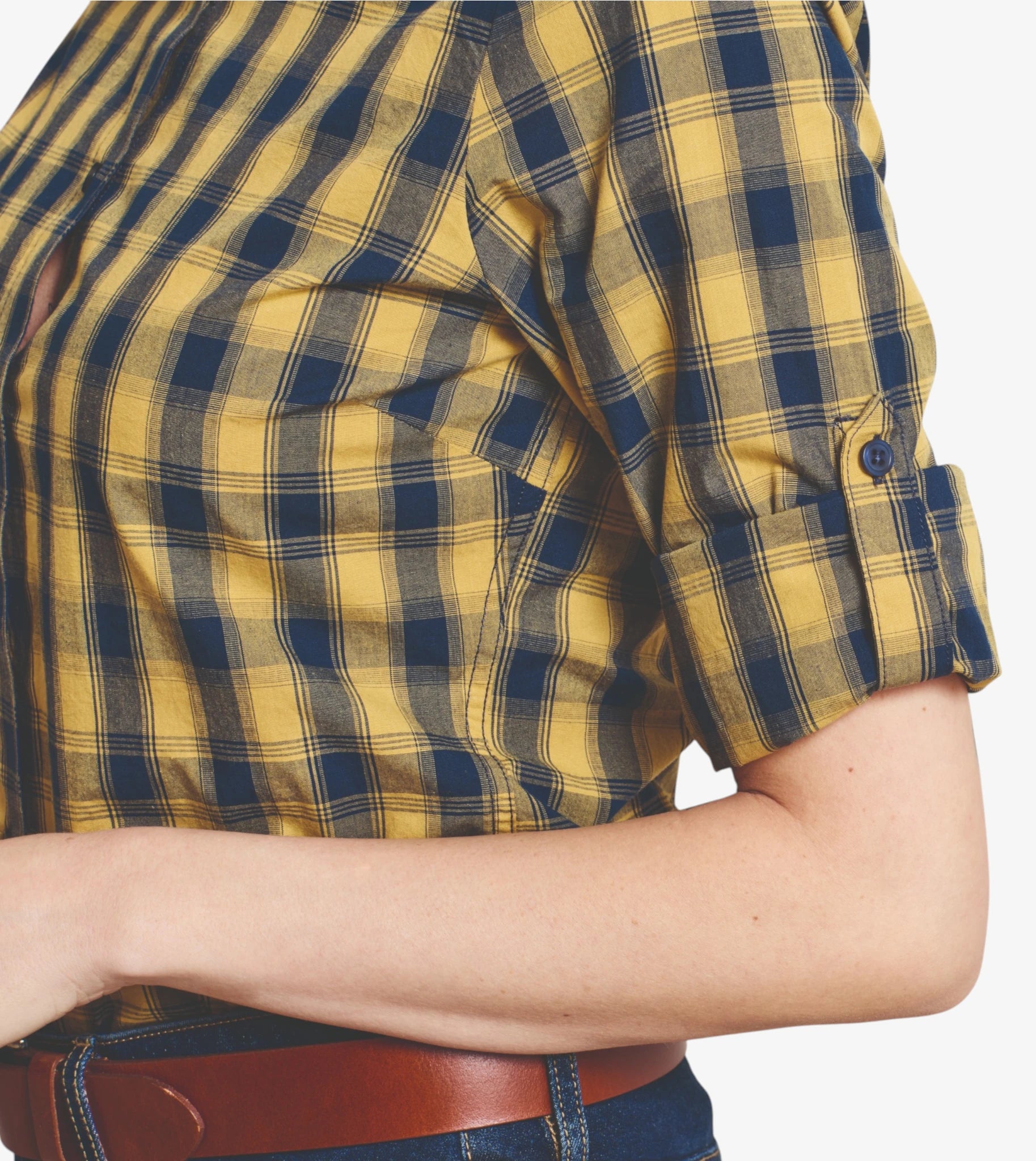 Ladies Farm Check Shirt