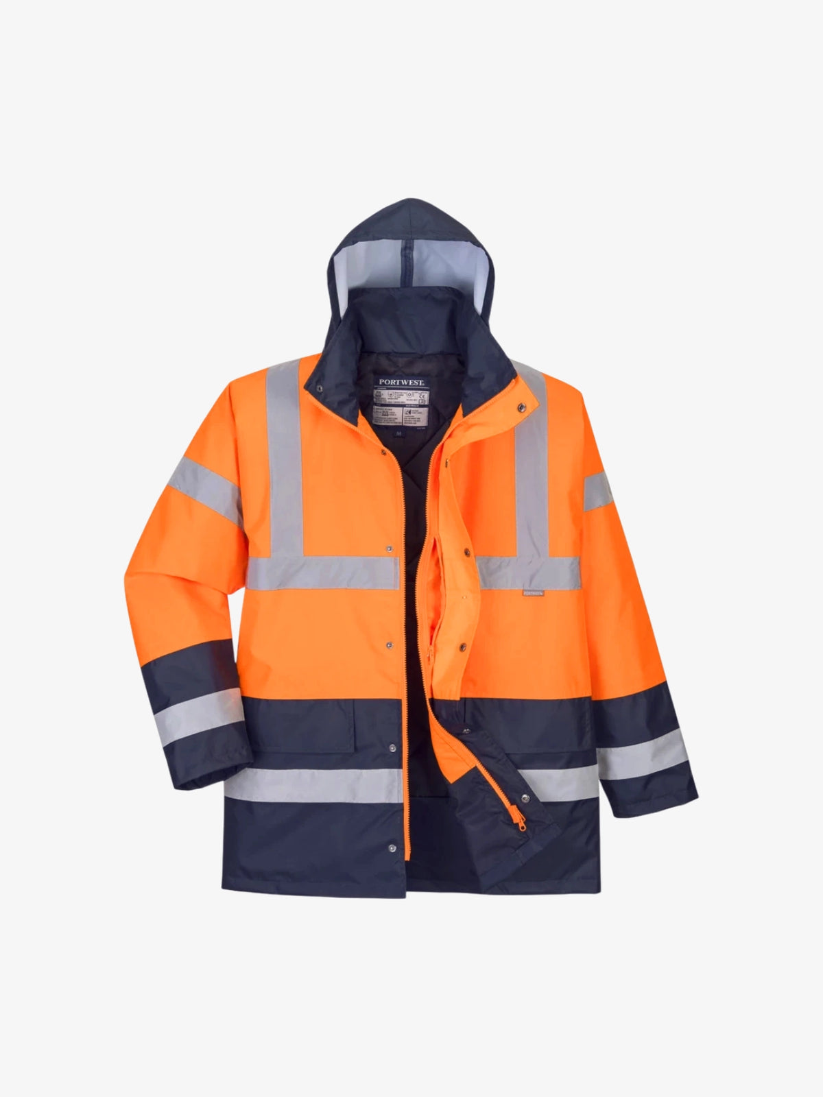 Portwest Hi-Vis Contrast Traffic Jacket