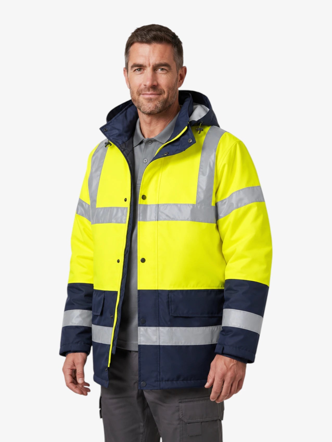 Hi-Vis Contrast Traffic Jacket