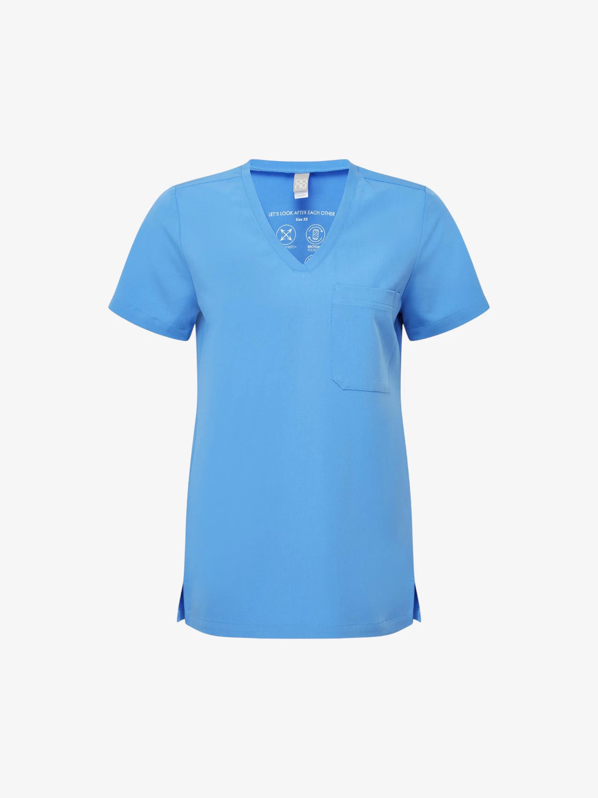 Ladies Stretch V-Neck Tunic