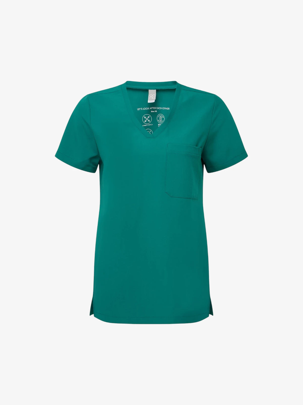 Ladies Stretch V-Neck Tunic