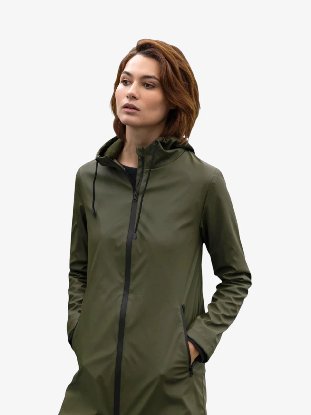 Ladies Wax Parka Jacket