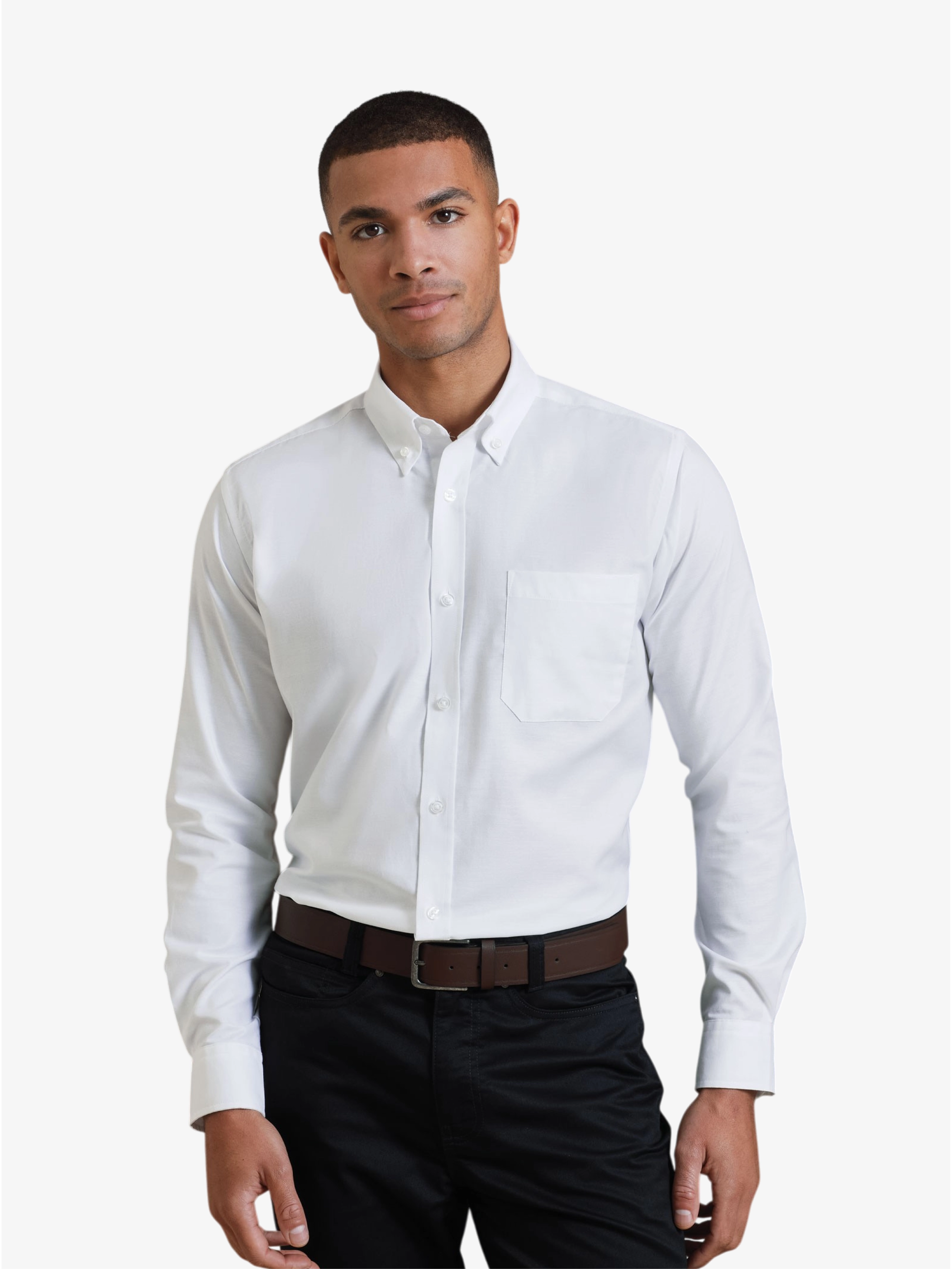 Men's Long Sleeve Oxford Shirt