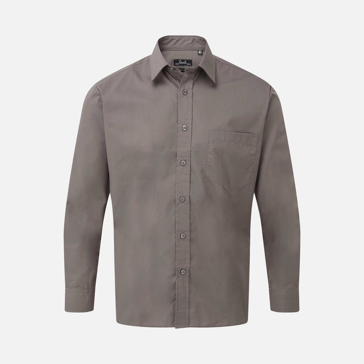 Men's Long Sleeve Poplin Shirt