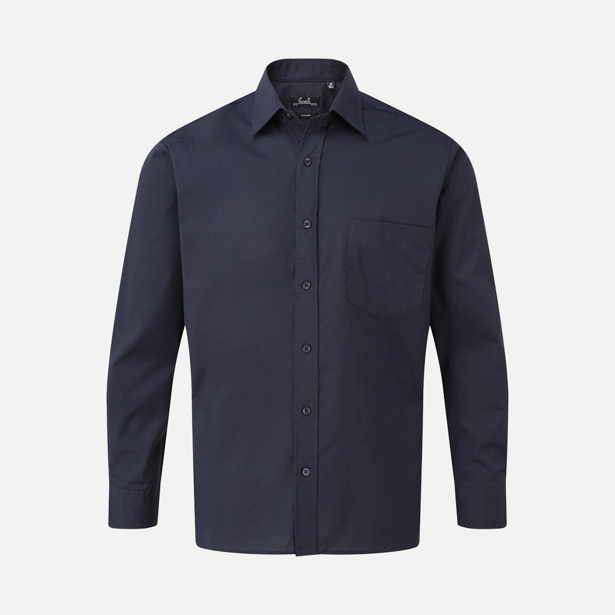 Men's Long Sleeve Poplin Shirt