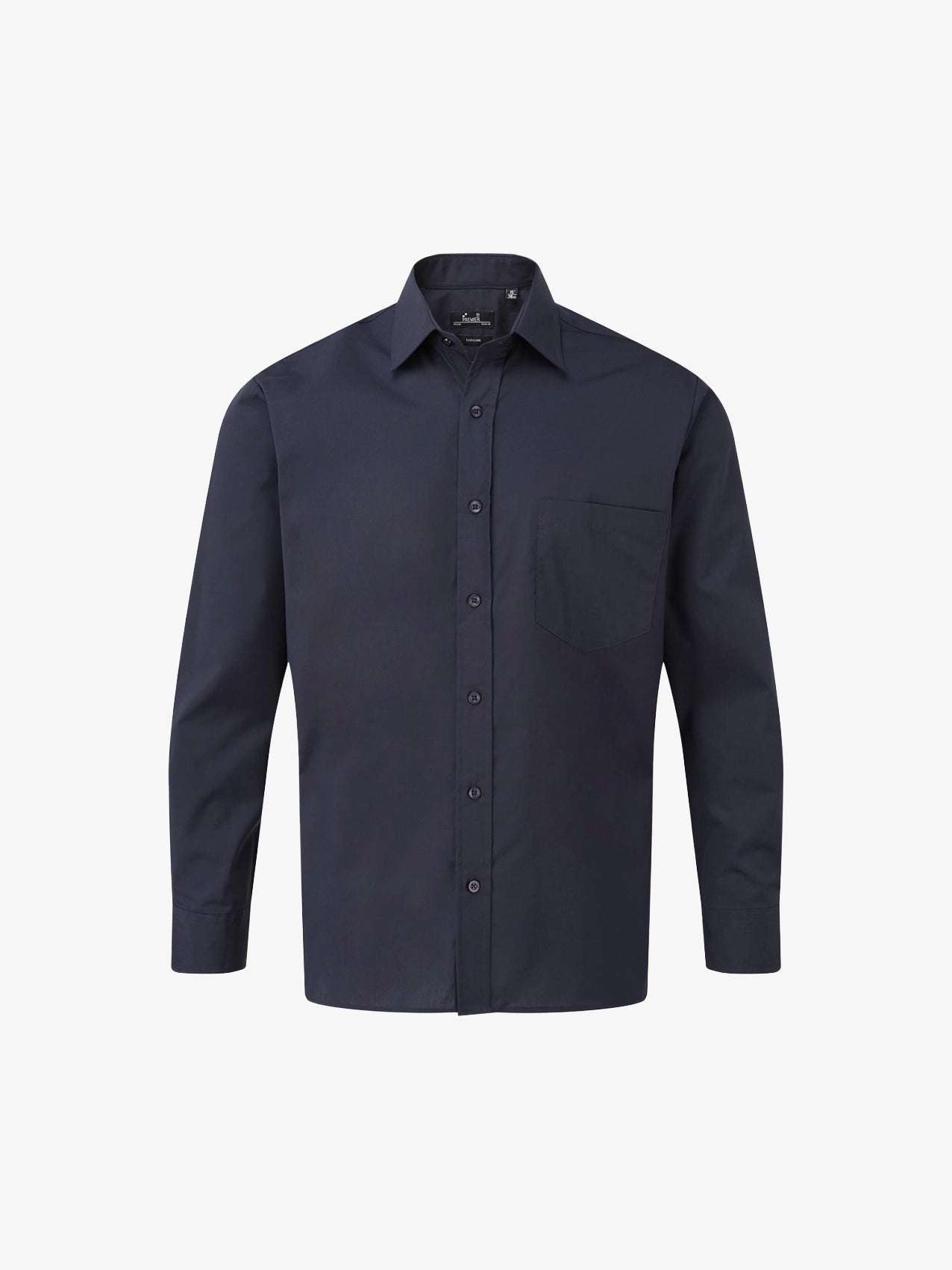 Men's Long Sleeve Poplin Shirt