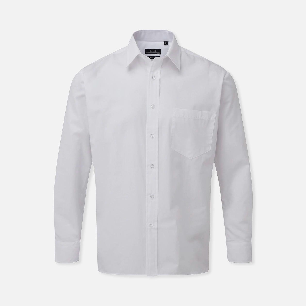 Men's Long Sleeve Poplin Shirt