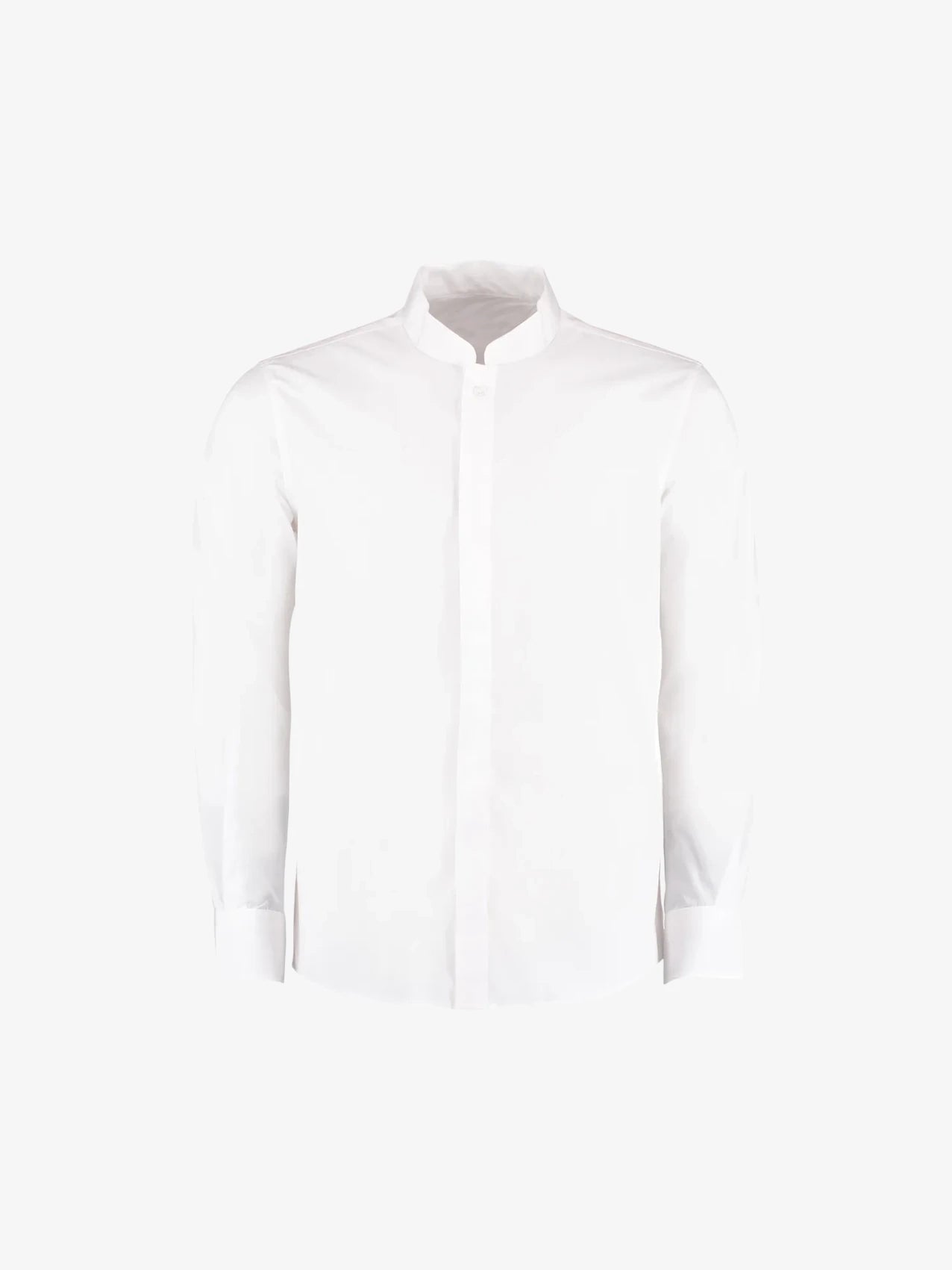 Mandarin Collar Barber Shirt