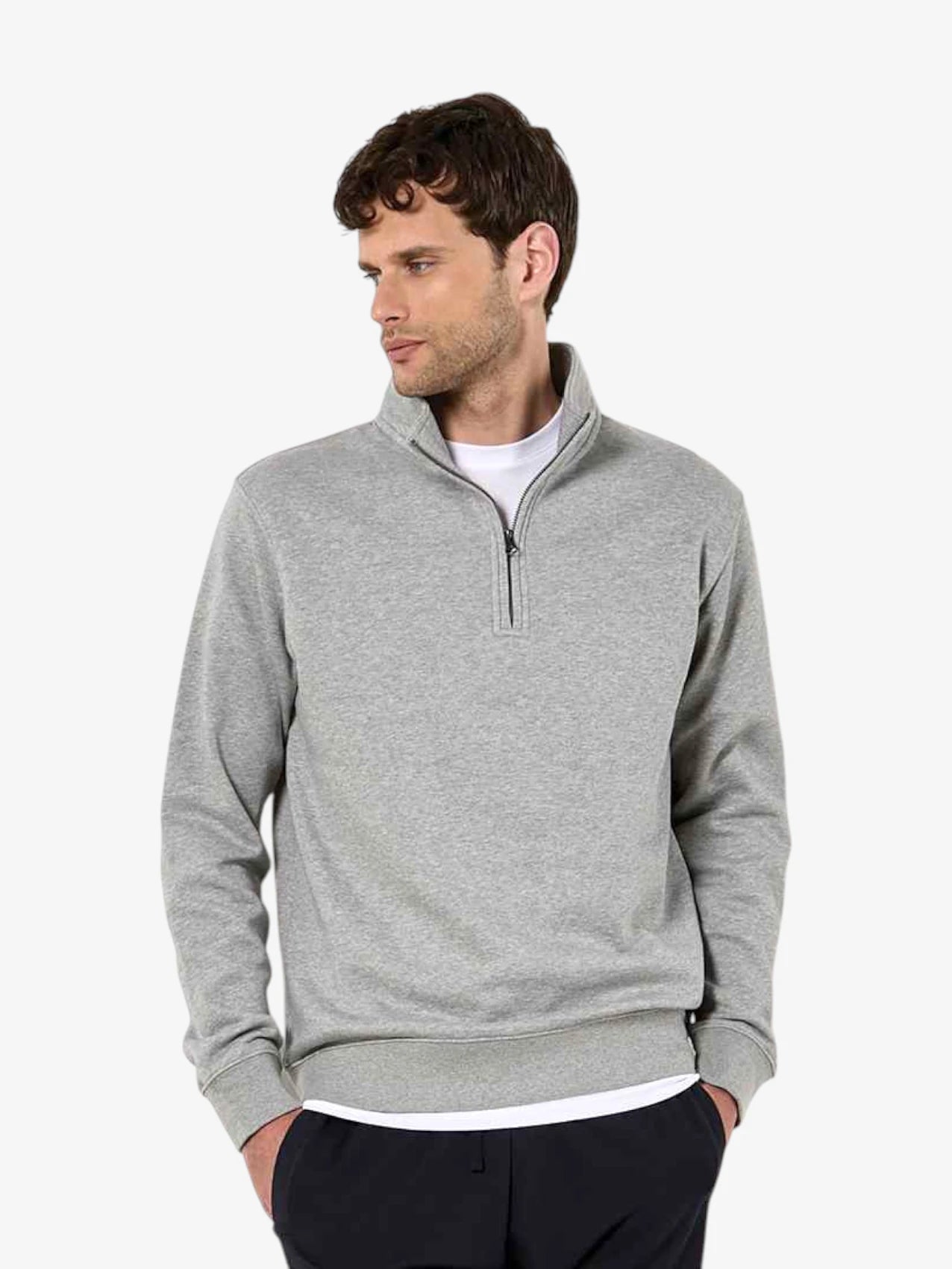 Classic Quarter Zip Sweatshirt