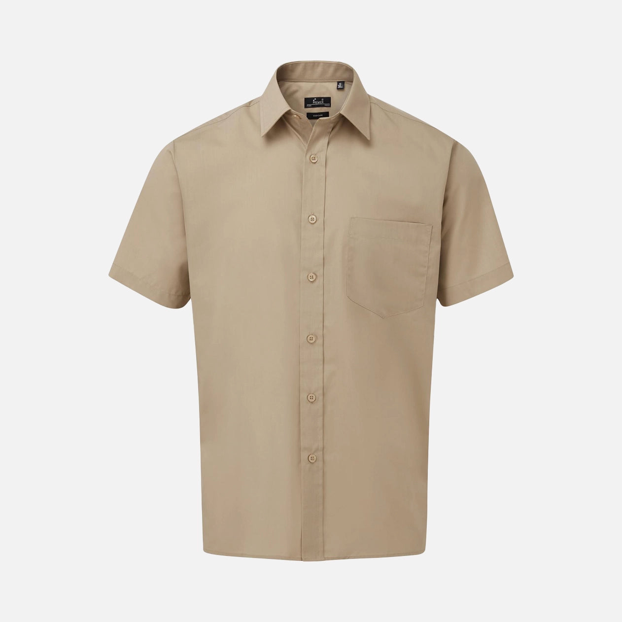 Men's Short Sleeve Poplin Shirt