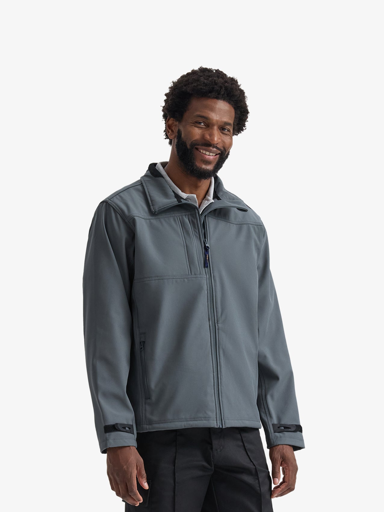 Deluxe Full Zip Soft Shell Jacket